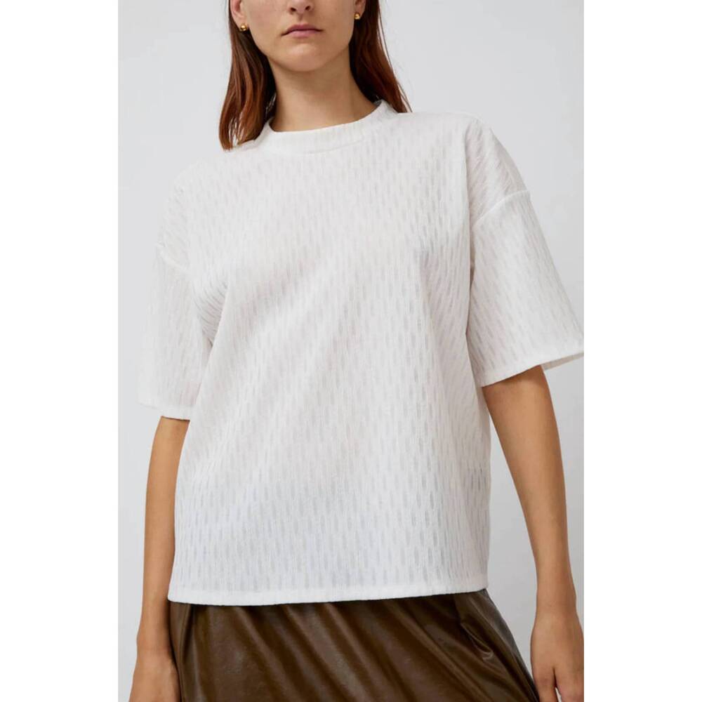 NEW NO. 6 ada textured tee in white